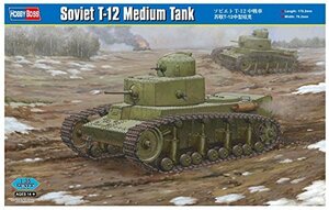 ホビーボス 1/35 ファイティングビークルシリーズ ソビエト軍 T-12中戦車 プラモデル 83887(中古品)　(shin