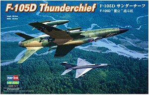 ホビーボス 1/48 エアクラフトシリーズ F-105D サンダーチーフ プラモデル 80332(中古 未使用品)　(shin