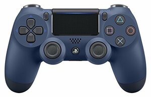 ワイヤレスコントローラー (DUALSHOCK 4) ミッドナイト・ブルー(未使用品)　(shin