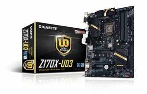 (中古品)GIGABYTE Intel Z170チップセット搭載 ATX マザーボードGA-Z170X-UD3　(shin