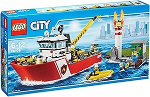 レゴ (LEGO) シティ 消防ボート 60109(未使用品)　(shin