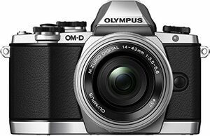 【中古 良品】 OLYMPUS OM-D E-M10 EZレンズキット シルバー ミラーレス一眼 OM-D E-M10 LKIT　(shin