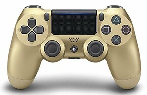 ワイヤレスコントローラー (DUALSHOCK 4) ゴールド (CUH-ZCT2J14)(未使用品)　(shin