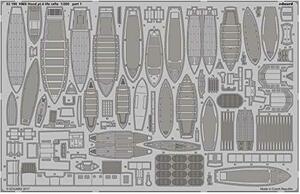 エデュアルド 1/200 HMSフッド Pt.4 救命ボート トランぺッター用 プラモデ(未使用・未開封品)　(shin