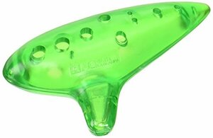 NIGHT ナイト オカリナ プラスチック製 アルトC調 Pla Ocarina AC グリーン(中古品)　(shin