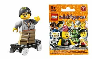 レゴ(LEGO) ミニフィギュア シリーズ4 スノーボーダー (Minifigure Series4) 8804-9(中古品)　(shin