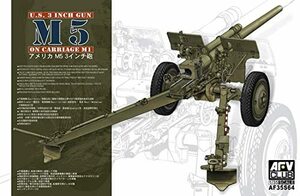 AFVクラブ 1/35 M5 3インチ砲 M1 砲架型 プラモデル(中古品)　(shin