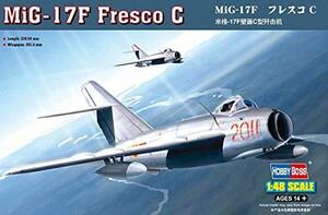 ホビーボス 1/48 エアクラフトシリーズ MiG-17F フレスコC プラモデル 80334(中古品)　(shin