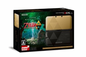 ニンテンドー3DS LL ゼルダの伝説 神々のトライフォース2 パック【メーカー生産終了】(中古品)　(shin