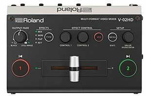 ROLAND V-02HD スケーラー内蔵 2CH ビデオスイッチャー(中古品)　(shin