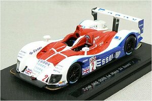 エブロ 1/43 ザイテック06S ルマン 2006ホワイト/レッド (レジンモデル) 完成品(中古品)　(shin