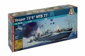 タミヤ イタレリ 1/35 魚雷艇シリーズ 5610 イギリス海軍魚雷艇 ボスパー (エッチングパーツ/写真資料集付き) 37110(中古品)　(shin