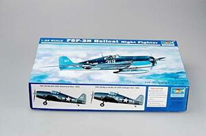 トランペッター 1/32 グラマン F6F-3N ヘルキャット ナイトファイター 02258 プラモデル(中古 未使用品)　(shin