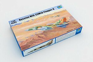 トランペッター 1/48 MiG-23MLD フロッガーK型 プラモデル(未使用・未開封品)　(shin