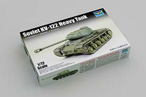 トランペッター 1/72 ソビエト軍 KV-122重戦車 プラモデル 07128(中古品)　(shin