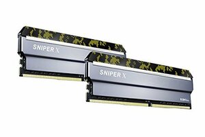 G。Skill 16?GB (2?x 8?GB) Sniper Xシリーズddr4?pc4???25600?3200?MHzインテ(中古品)　(shin