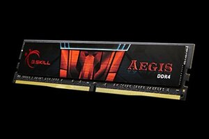 G.Skill 32GB (2x16GB) Aegis DDR4 PC4-24000 3000MHz デュアルチャネルメモリーキッ(中古品)　(shin