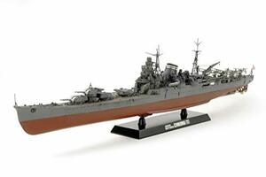 タミヤ 1/350 艦船シリーズ No.27 日本海軍 重巡洋艦 筑摩 プラモデル 78027(中古品)　(shin