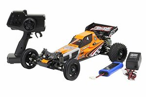 タミヤ 1/10 XBシリーズ No.195 レーシングファイター (DT-03シャーシ) 2.4GHz プロポ付き塗装済み完成品(中古品)　(shin