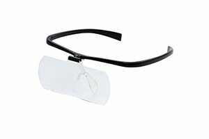 Kenko ルーペ 双眼メガネルーペ 1.6倍 ブラック KTL-207-BK(中古 未使用品)　(shin