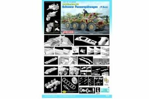 プラッツ 1/35 第二次世界大戦 ドイツ軍 Sd.Kfz.234/3シュツンメル プラモデル 6257(中古 未使用品)　(shin