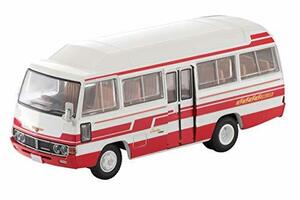 トミカリミテッドヴィンテージ 1/64 LV-184b トヨタ コースター ハイルーフ デラックス車 白/赤 完成品(中古 未使用品)　(shin