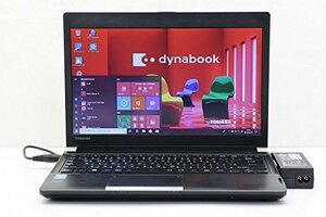 【中古】 東芝 dynabook R734/K Core i5 4300M 2.6GHz/4GB/320GB/13.3W/FWXGA(1366x768)/Win10(中古品)　(shin