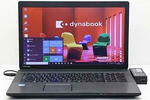 【中古】 東芝 dynabook Satellite B373/J Core i5 3340M 2.7GHz/4GB/320GB/Multi/17.3W/WXGA++(1600x900)/Win10(中古品)　(shin