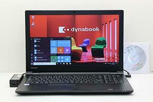 【中古】 東芝 dynabook B65/D Core i5 6300U 2.4GHz/4GB/500GB/Multi/15.6W/FWXGA(1366x768)/Win10 リカバリメディア(中古品)　(shin