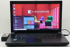 【中古】 東芝 dynabook Satellite B553/J Core i3 3120M 2.5GHz/4GB/120GB(SSD)/DVD/15.6W/FWXGA(1366x768)/Win10(中古品)　(shin