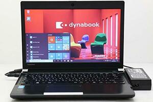 【中古】 東芝 dynabook R734/K Core i7 4800MQ 2.7GHz/8GB/128GB(SSD)/Multi/13.3W/FWXGA(1366x768)/Win10(中古品)　(shin