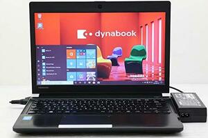 【中古】 東芝 dynabook R734/K Core i7 4800MQ 2.7GHz/8GB/128GB(SSD)/Multi/13.3W/FWXGA(1366x768)/Win10(中古品)　(shin