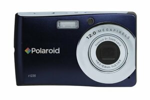 Polaroid デジタルカメラ t1235 ミッドナイトブルー CTJ-1235L(中古品)　(shin