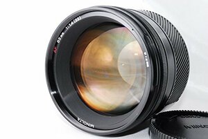 ミノルタ MINOLTA AF 85mm F1.4(中古品)　(shin