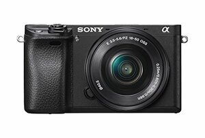 ソニー ミラーレス一眼 α6300 パワーズームレンズキット E PZ 16-50mm F3.5-5.6 OSS ブラック ILCE-6　(shin