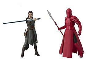 S.H.フィギュアーツ スター・ウォーズ　レイ（THE LAST JEDI）、エリート・プレトリアン・ガード（ウィップ スタッフ (中古品)　(shin