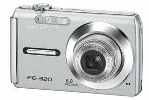 【中古 良品】 OLYMPUS デジタルカメラ CAMEDIA (キャメディア) FE-320　(shin