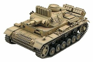 プラッツ 1/35 第二次世界大戦ドイツ軍 III号戦車N型 第501重戦車大隊 アフリカ プラモデル CH6431(中古品)　(shin