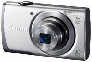 Canon デジタルカメラ PowerShot A3500 IS(シルバー) 広角28mm 光学5倍ズーム PSA3500IS(SL)(中古品)　(shin