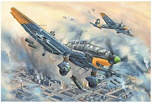 トランペッター 1/24 ドイツ軍 Ju-87D-5 シュトゥーカ プラモデル 02424(中古 未使用品)　(shin