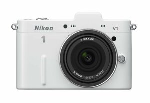 【中古 良品】 Nikon ミラーレス一眼カメラ Nikon 1 (ニコンワン) V1 (ブイワン) 薄型レンズキ　(shin