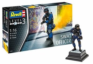 ドイツレベル 1/16 SWAT スワットチームリーダー プラモデル 02805(中古品)　(shin