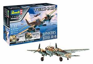 ドイツレベル 1/32 レベルテクニックシリーズ ユンカースJu88A-4 プラモデ (未使用・未開封品)　(shin