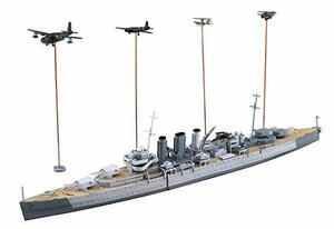 青島文化教材社 1/700 ウォーターラインシリーズ 限定 イギリス海軍 重巡洋(未使用品)　(shin