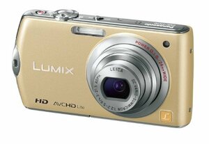 (中古品)パナソニック デジタルカメラ LUMIX FX70 リュスクゴールド DMC-FX70-N　(shin