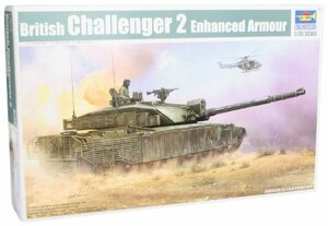 トランペッター 1/35 イギリス陸軍 チャレンジャー2/アンチ・ヒート・フェンス プラモデル(中古 未使用品)　(shin