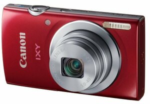 【中古 良品】 Canon デジタルカメラ IXY 120 光学8倍ズーム レッド IXY120(RE)　(shin