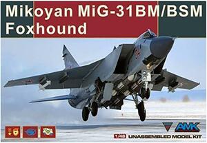 1/48 ミコヤーン MiG-31BM/BSM フォックスハウンド プラモデル(未使用・未開封品)　(shin