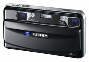 【中古 良品】 FUJIFILM 3Dカメラ FinePix REAL ブラック F FX-3D W1　(shin