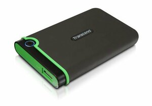  old model Transcend USB3.0/2.0 2.5 -inch portable HDD Impact-proof M3 series 2TB 3 year guarantee TS2TSJ25M3( used unused goods ) (shin